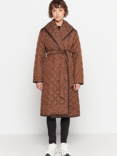 Płaszcz zimowy Polo Ralph Lauren brązowy