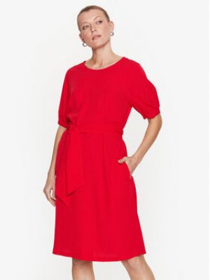 Priliehavé šaty Seidensticker červená