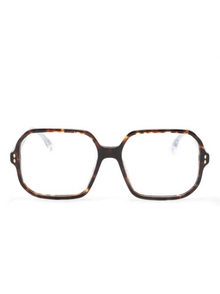 Oversized okuliare Isabel Marant Eyewear hnedá