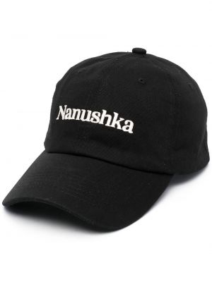 Haftowana czapka z daszkiem Nanushka