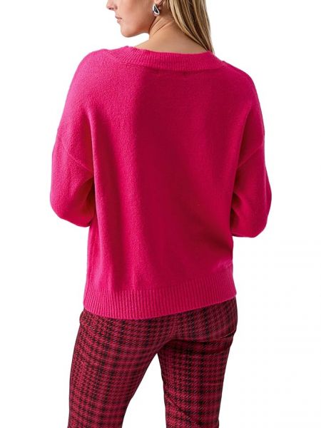 Пуловер с v-образным вырезом Sanctuary розовый