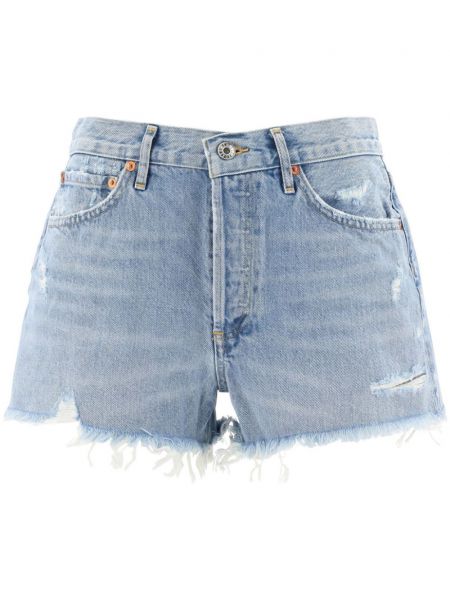 Denimshorts Agolde blå