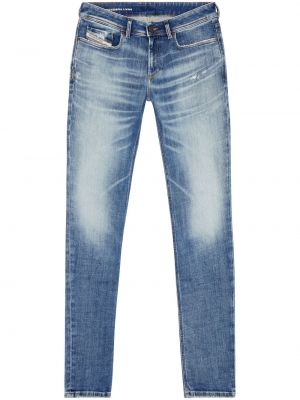 Jeans skinny taille basse Diesel bleu