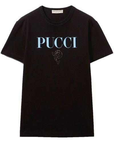 T-shirt Pucci svart