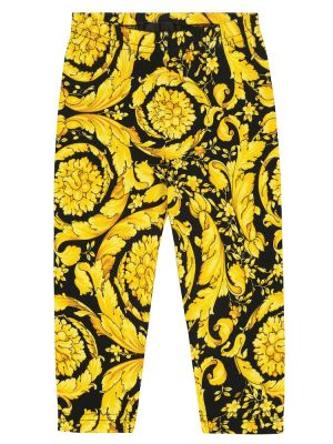 Leggings med mönster för tjejer Versace Kids