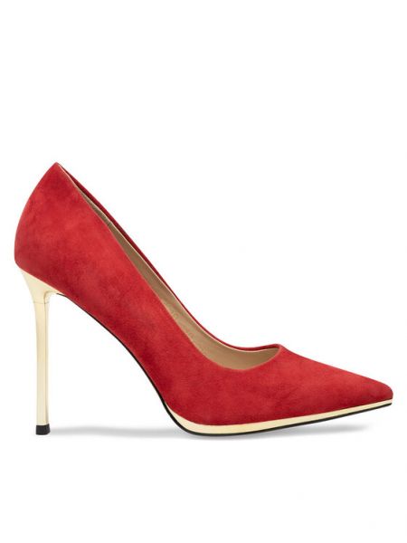 Pantofi cu toc Eva Minge roșu