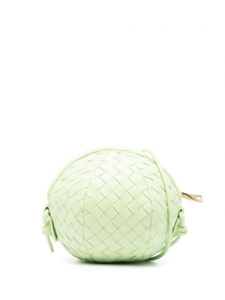 Τσάντα χιαστί Bottega Veneta πράσινο