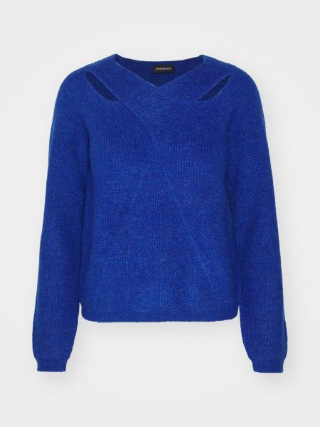 Sweter Even&odd niebieski