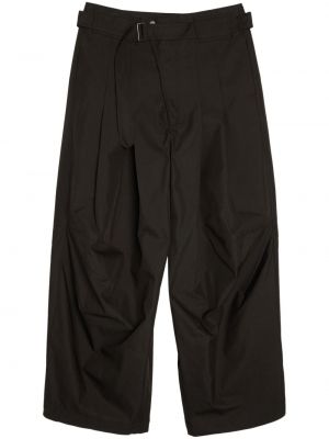 Pantaloni cu croială lejeră Fffpostalservice negru