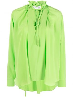 Μπλούζα Victoria Beckham πράσινο