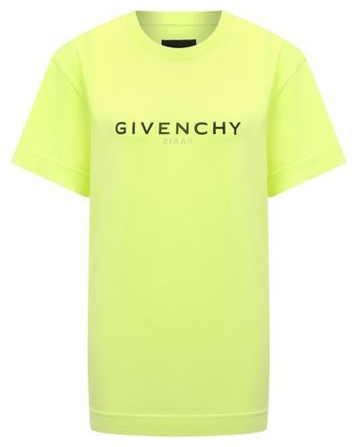 Футболка Givenchy, зеленая