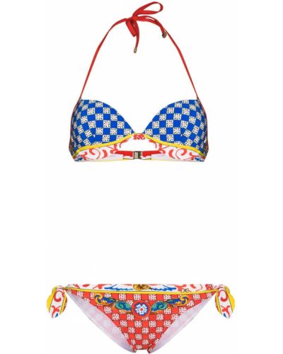 Bikini-set Dolce & Gabbana, rosso