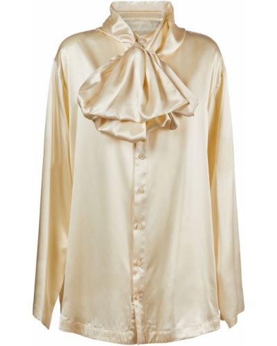 Hodvábna košeľa s kapucňou Balenciaga