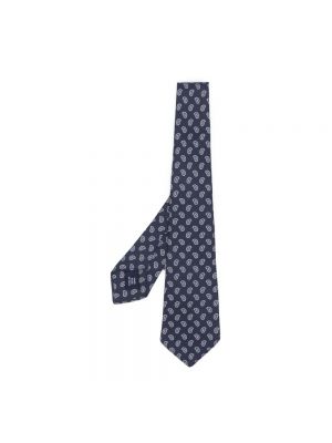 Jedwabny krawat z wzorem paisley Ralph Lauren niebieski