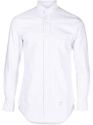 Chemise à rayures Thom Browne blanc