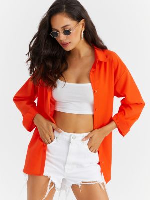 Marškiniai su sagomis oversize Cool & Sexy