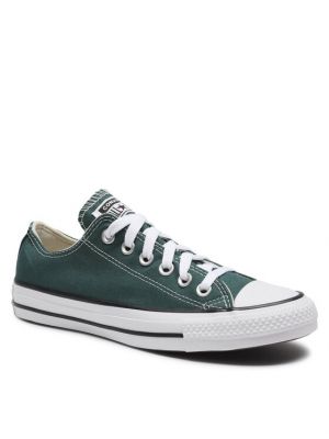 Csillag mintás tornacipő Converse zöld