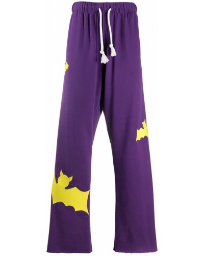 Pantalones de chándal con cordones Duoltd violeta