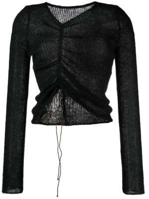 Асиметричен пуловер Cecilie Bahnsen черно