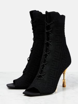 Ankle boots Balmain czarne