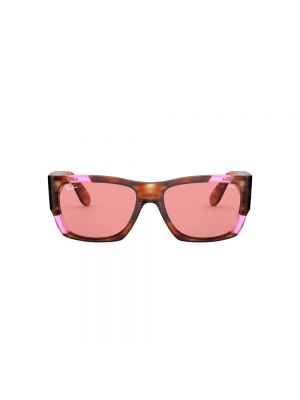 Okulary przeciwsłoneczne Ray-ban różowe