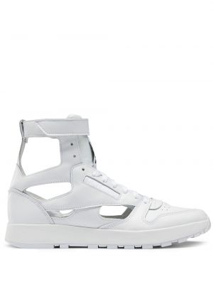 Δερμάτινα sneakers κλασικό Maison Margiela λευκό