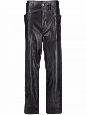 Pantalones rectos Isabel Marant étoile negro