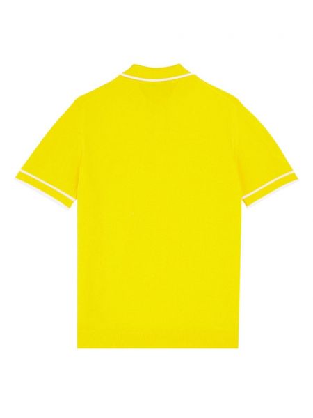 Siuvinėtas polo marškinėliai Vilebrequin geltona