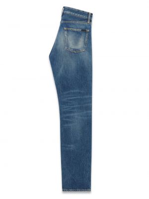 Straight fit džíny Saint Laurent modré