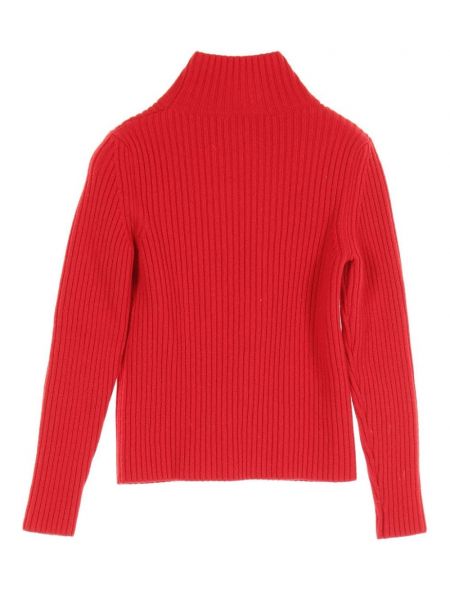Sweter z kaszmiru Balenciaga Pre-owned czerwony
