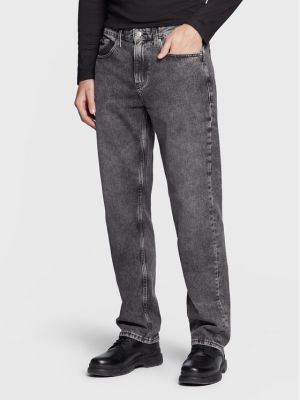 Straight leg jeans Calvin Klein Jeans grigio