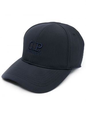 Cap med broderier C.p. Company blå