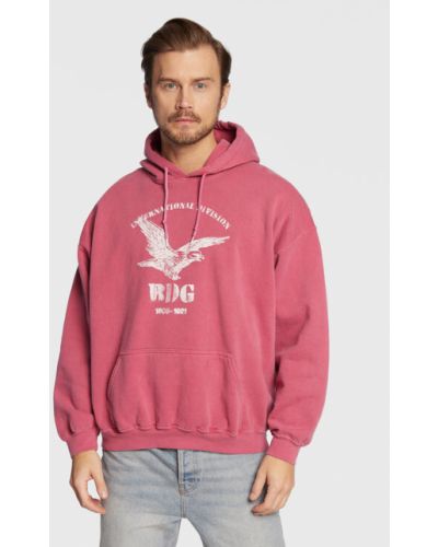 Laza szabású pulóver Bdg Urban Outfitters rózsaszín
