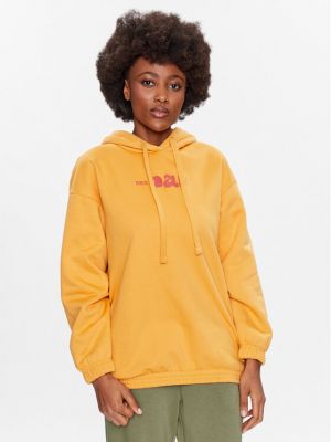 Laza szabású pulóver Outhorn sárga