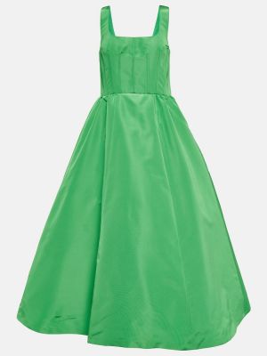 Robe mi-longue en soie Carolina Herrera