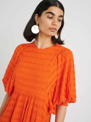 Košeľové šaty Inwear oranžová