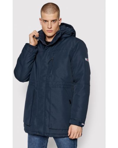 Tommy Jeans Parka Tech DM0DM11180 Sötétkék Regular Fit