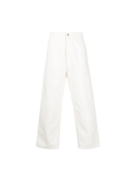 Spodnie Carhartt Wip białe