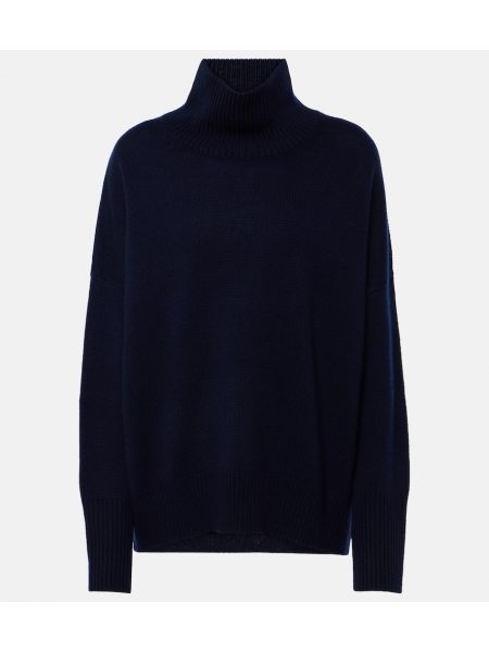 Кашмирен пуловер Lisa Yang синьо