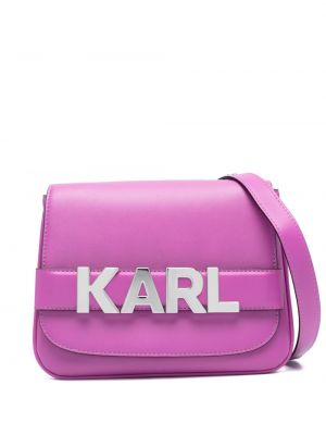 Sac bandoulière Karl Lagerfeld violet