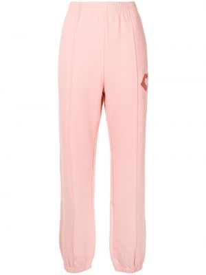 Pantalones de chándal con bordado Markus Lupfer rosa