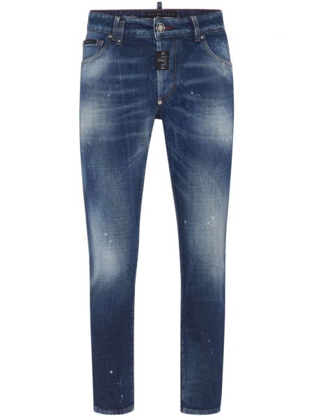 Stretch jeans Philipp Plein blå