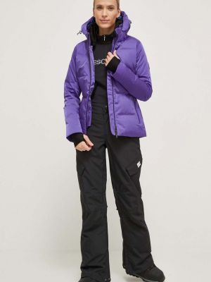 Pernata skijaška jakna Descente ljubičasta