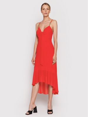 Коктейлна рокля Morgan червено