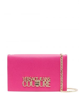 Crossbody väska Versace Jeans Couture rosa