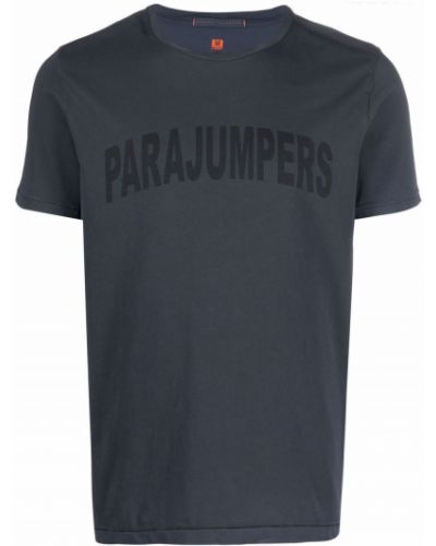 Camiseta con estampado Parajumpers azul
