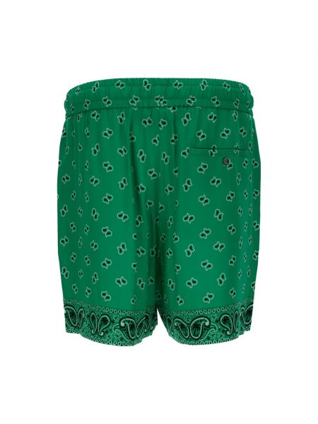 Pantalones cortos con estampado de cachemira Palm Angels
