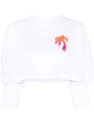 T-shirt Palm Angels vit