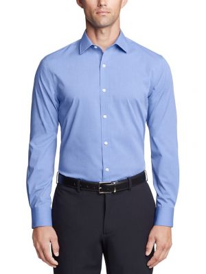Классическая рубашка Tommy Hilfiger синяя