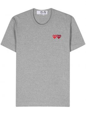 T-shirt Comme Des Garçons Play grå